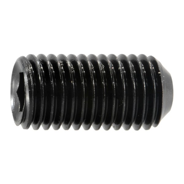 Midwest Fastener 5/16"-24 x 5/8" Black Oxide Steel Fine Thread Socket Set Screws 1 12PK 931523